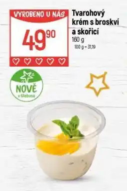 Globus Tvarohový krém s broskví a skořicí nabídka