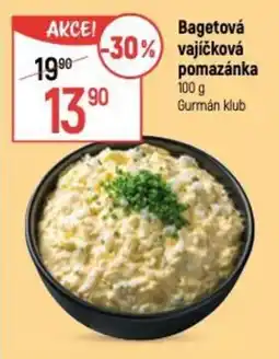 Globus Bagetová vajíčková pomazánka nabídka