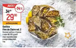Globus Ústřice Fine de Claire vel. 2 nabídka