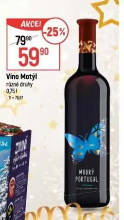 Globus Víno Motýl nabídka