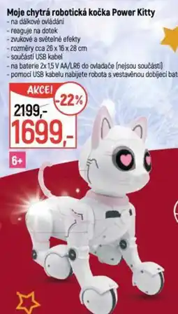 Globus Moje chytrá robotická kočka Power Kitty nabídka