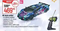 Globus RC Auto svítící nabídka