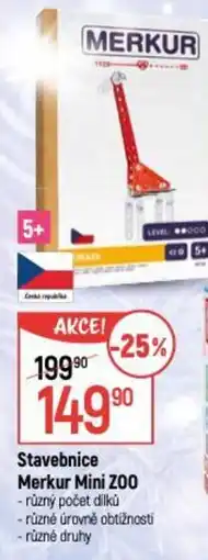 Globus Stavebnice Merkur Mini ZOO nabídka