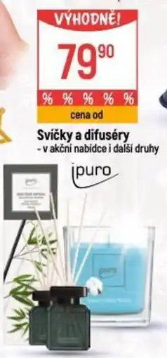 Globus Svíčky a difuséry nabídka