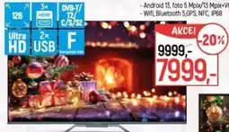 Globus SMART QLED Televizor SLE 500871B SENCOR nabídka