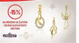 Globus Na přívěsky ze žlutého i bílého zlata ryzosti 585/1000 nabídka