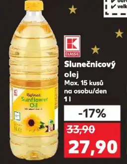 Kaufland Slunečnicový olej nabídka