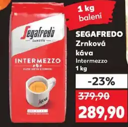 Kaufland SEGAFREDO Zrnková Κάva nabídka