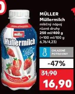 Kaufland MÜLLER Müllermilch nabídka