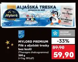 Kaufland Mylord Premium Filé z aljašské tresky bez kostí nabídka