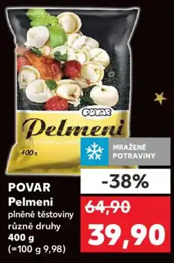 Kaufland POVAR Pelmeni nabídka