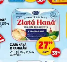 Penny Market Zlatá haná k namazání nabídka