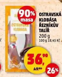 Penny Market Ostravská klobása nabídka