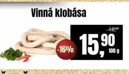 ZEMAN Vinná klobása nabídka