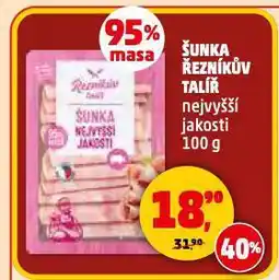 Penny Market Šunka řezníkův talíř nabídka