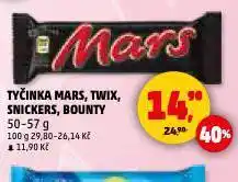 Penny Market Tyčinka snickers nabídka