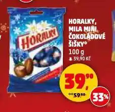 Penny Market Mila mini čokoládové šišky nabídka