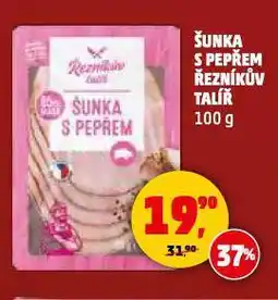 Penny Market Šunka s pepřem nabídka