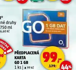 Penny Market Předplacená karta go nabídka