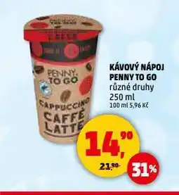 Penny Market Kávový nápoj nabídka