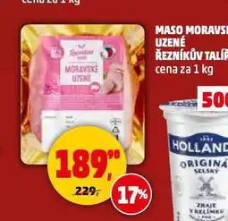 Penny Market Maso moravské uzené nabídka