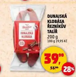 Penny Market Dunajská klobása nabídka