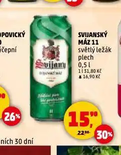 Penny Market Pivo svijanský máz nabídka
