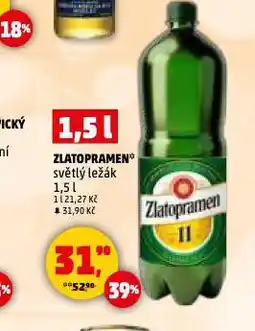 Penny Market Pivo zlatopramen nabídka