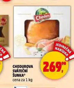 Penny Market Chodura sváteční šunka nabídka