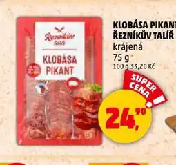 Penny Market Klobása pikant nabídka