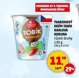 Penny Market Tvarohový krém tobík nabídka