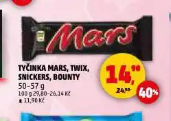 Penny Market Tyčinky bounty nabídka