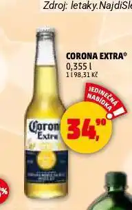 Penny Market Pivo corona extra nabídka