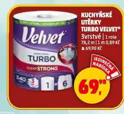 Penny Market Velvet kuchyňské utěrky nabídka