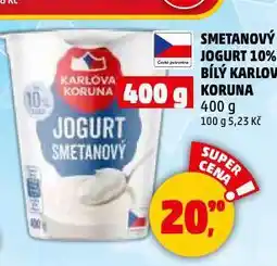 Penny Market Smetanový jogurt nabídka