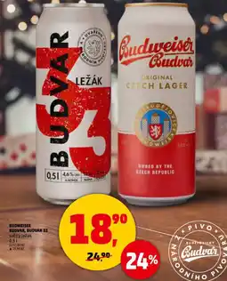 Penny Market Pivo budvar 33 nabídka