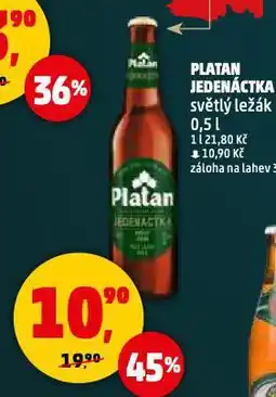 Penny Market Pivo platan jedenáctka nabídka