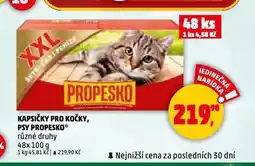 Penny Market Propesko kapsičky pro kočky nabídka