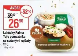Globus Lahůdky Palma Tofu pomazánka se sušenými rajčaty nabídka