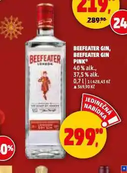 Penny Market Beefeater gin pink nabídka