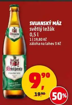 Penny Market Pivo svijanský máz nabídka