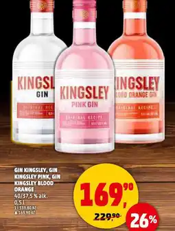 Penny Market Gin kingsley pink nabídka