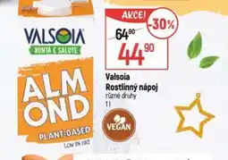 Globus Valsoia Rostlinný nápoj nabídka