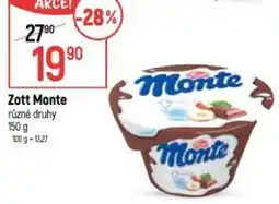 Globus Zott Monte nabídka