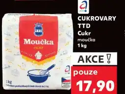 Kaufland CUKROVARY TTD Cukr moučka nabídka