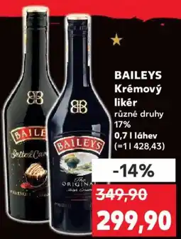 Kaufland BAILEYS Krémový likér nabídka