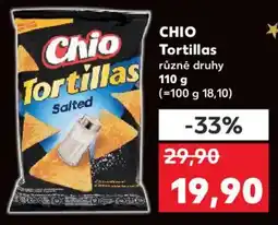 Kaufland CHIO Tortillas nabídka