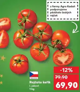 Kaufland Rajčata keřík nabídka