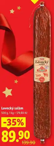 Lidl Lovecký salám, 500 g nabídka