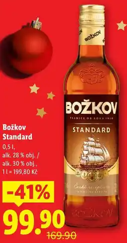 Lidl Božkov Standard, 0,5 l nabídka